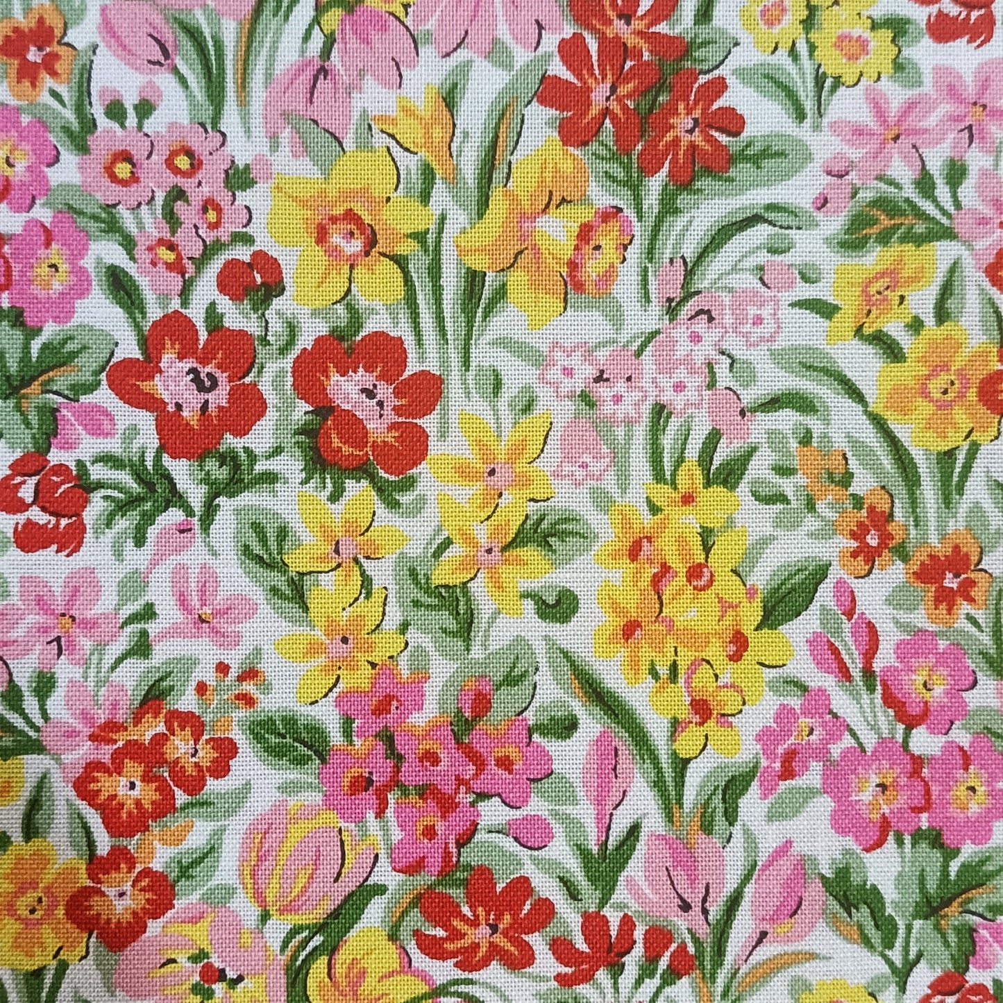 Fat Quarter - Kew Blooms London Parks - Liberty Fabrics - Cotton Fabric