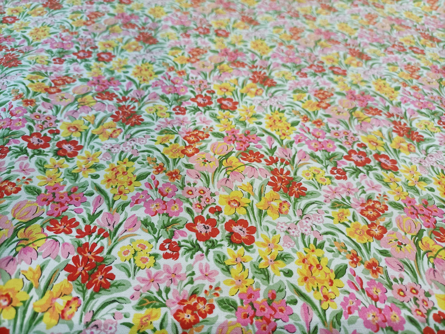 Fat Quarter - Kew Blooms London Parks - Liberty Fabrics - Cotton Fabric