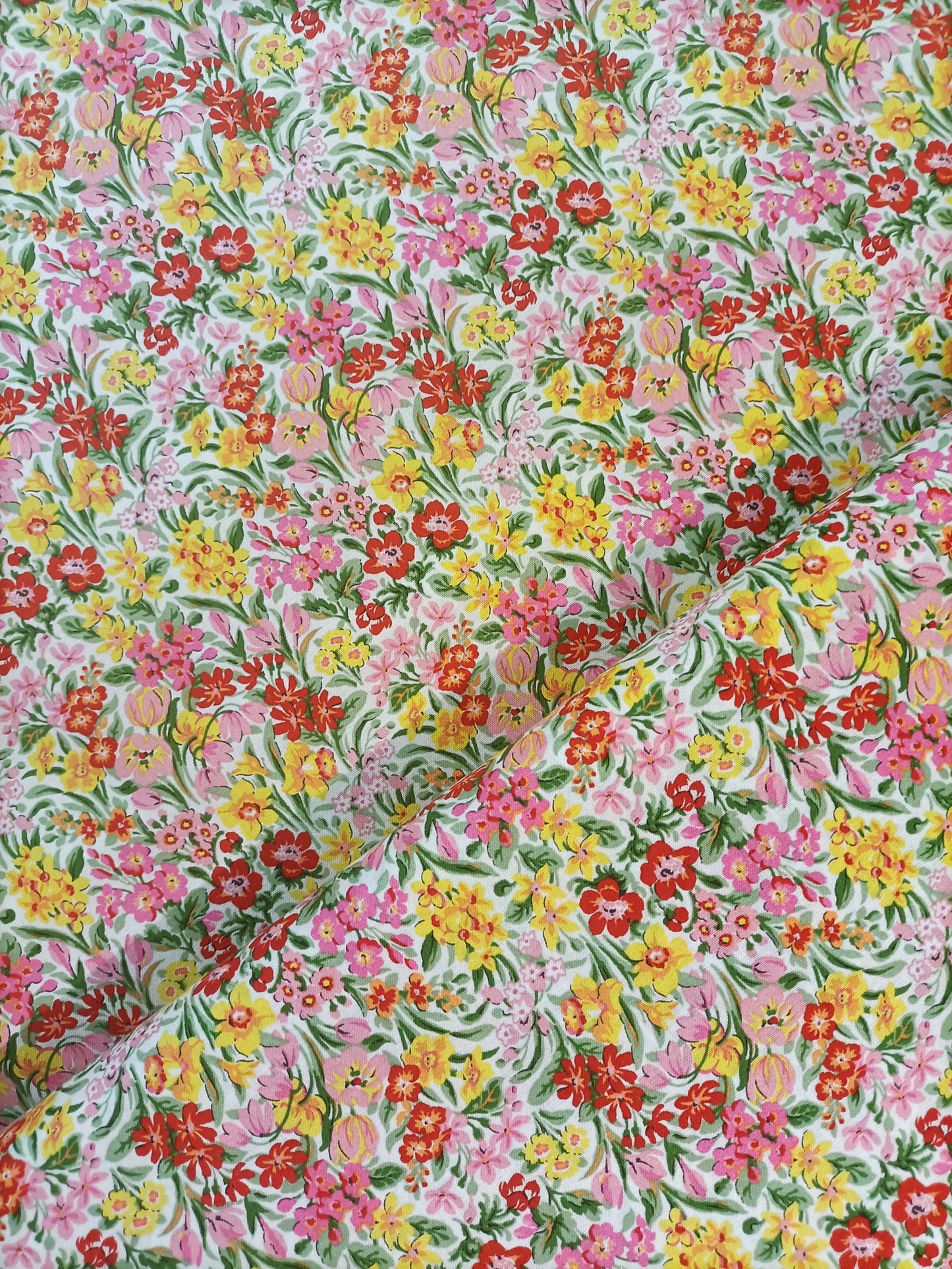 Fat Quarter - Kew Blooms London Parks - Liberty Fabrics - Cotton Fabric