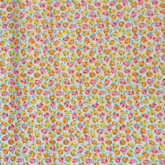 Cotton Fabric - Tiny Tulips London Parks - Liberty Fabrics