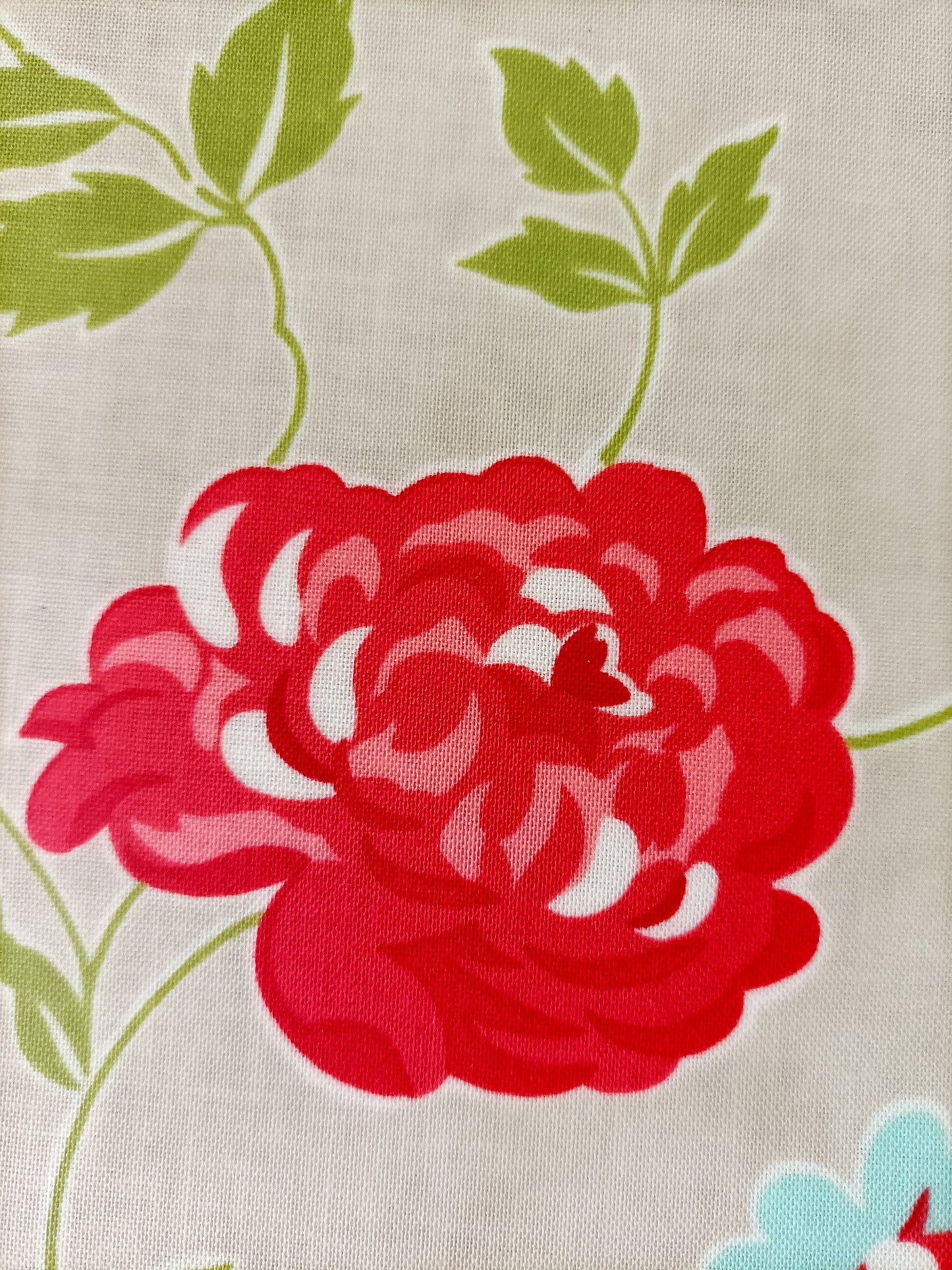 Marmalade roses laminated cotton