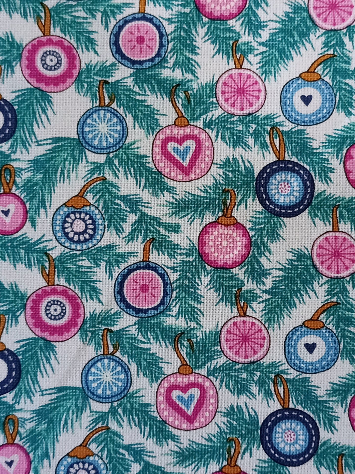 Cotton Fabric - Festive Baubles - Liberty Fabrics