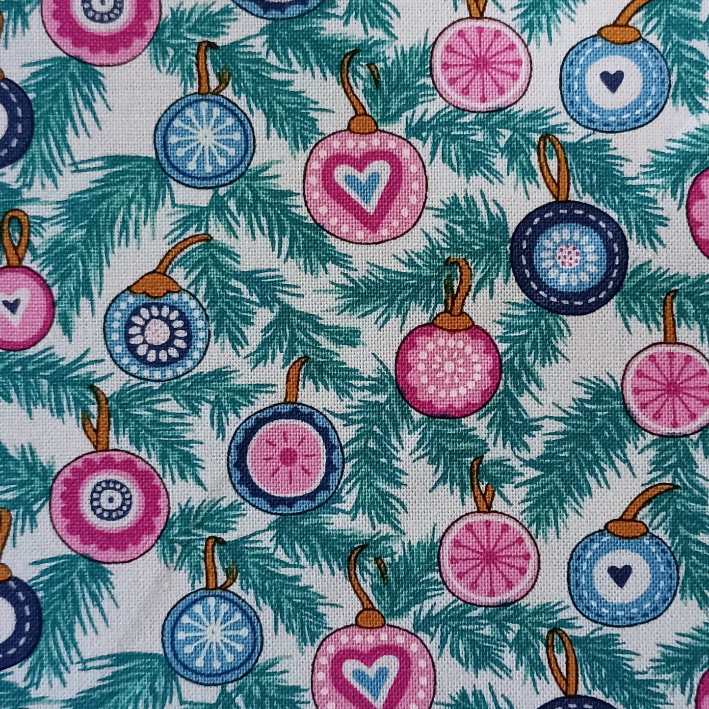 Cotton Fabric - Festive Baubles - Liberty Fabrics