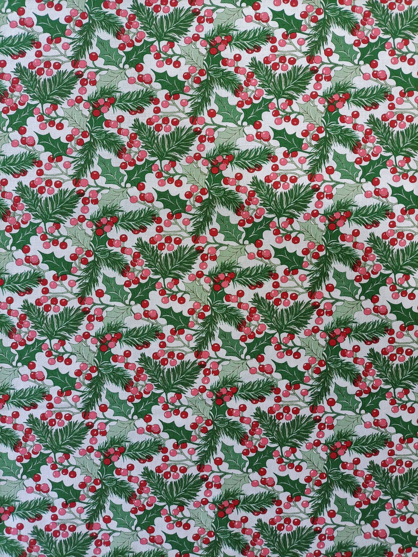 Cotton Fabric - Winterberry Holly - Liberty Fabrics