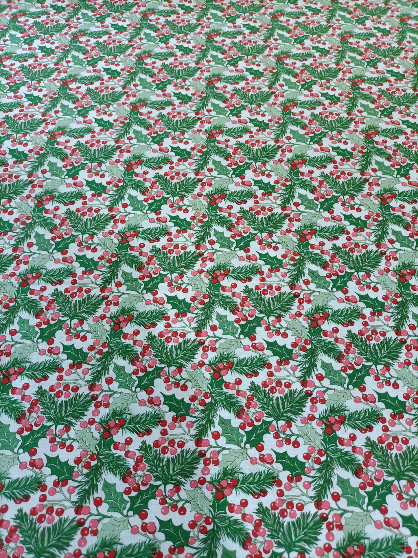 Cotton Fabric - Winterberry Holly - Liberty Fabrics